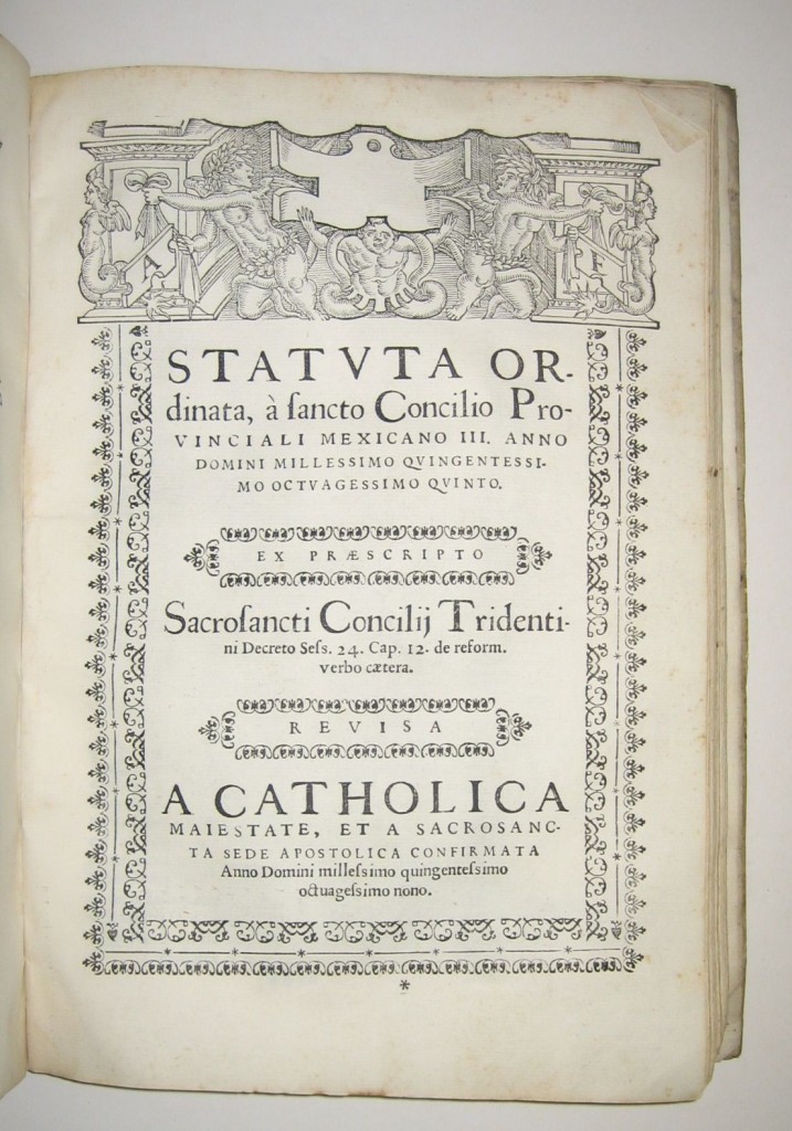 (MEXICO--1622.) Sanctum provinciale concilium Mexici.